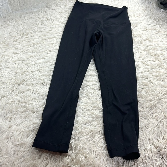 Lululemon Align Crop *21" Black - Picture 1 of 6